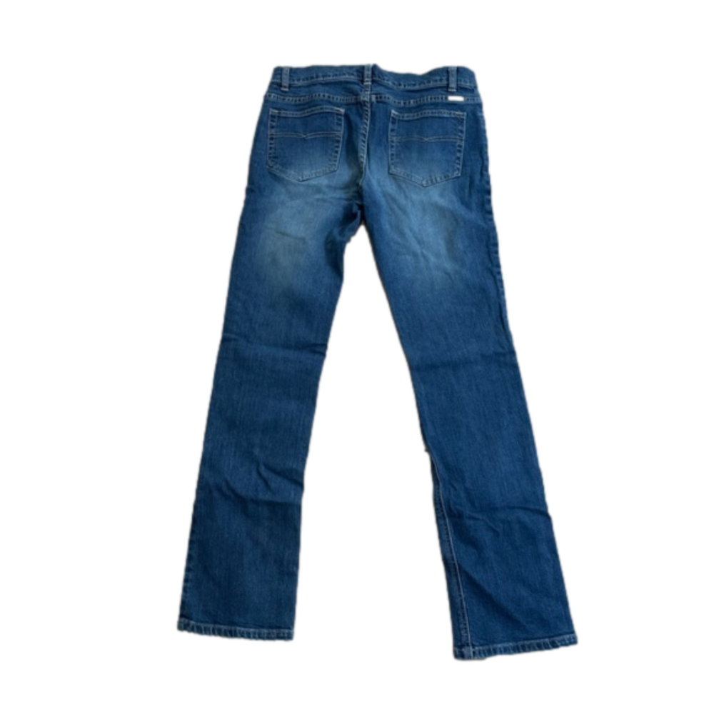 Buffalo David Bitton Vintage Blue Denim Y2K Bootcut Jeans Size 30 - Picture 2 of 6